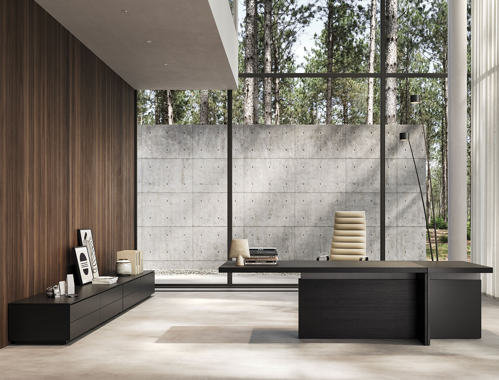 Furnishing the executive office in modern style: the new MUX70