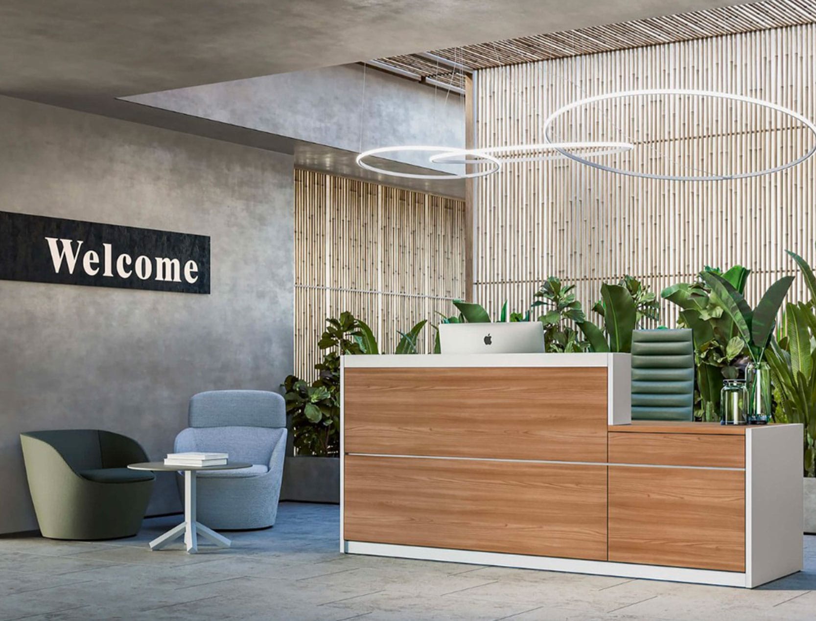 Design au bureau d’accueil : comment accueillir le client au bureau avec une réception parfaite